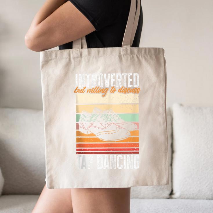 Tap Dancing Introvert Teacher Tap Dancer Tap Dance Canvas Tote Bag Tap Dancing Introvert Teacher Tap Dancer Tap Dance Canvas Tote Bag