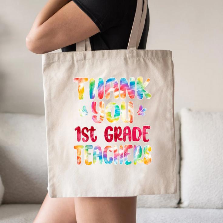 Thank You 1st Grade Teachers Graduation Last Day Of School Canvas Tote Bag