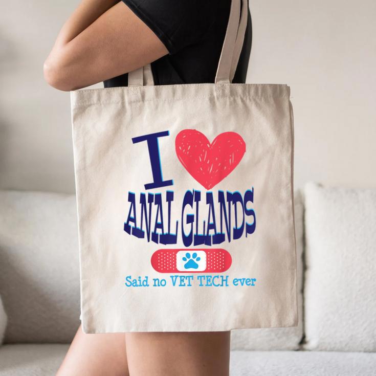 Vet Tech I Love Veterinary Technician Graduation Canvas Tote Bag