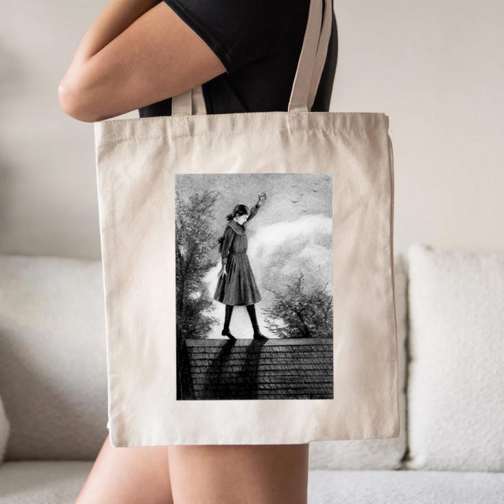Vintage Anne Of Green Gables -Roof Scene From Book Premium Tri-Blend T-Shirt Canvas Tote Bag Vintage Anne Of Green Gables -Roof Scene From Book Premium Tri-Blend T-Shirt Canvas Tote Bag