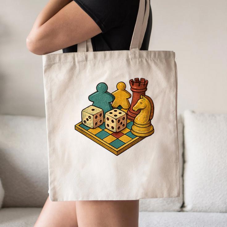Vintage Board Game Art – Tabletop Nostalgia Canvas Tote Bag Vintage Board Game Art – Tabletop Nostalgia Canvas Tote Bag