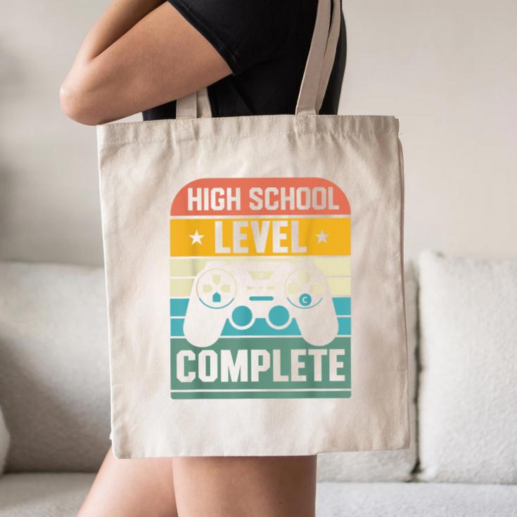 Vintage Class Of 2024 High School Graduation Student Canvas Tote Bag
