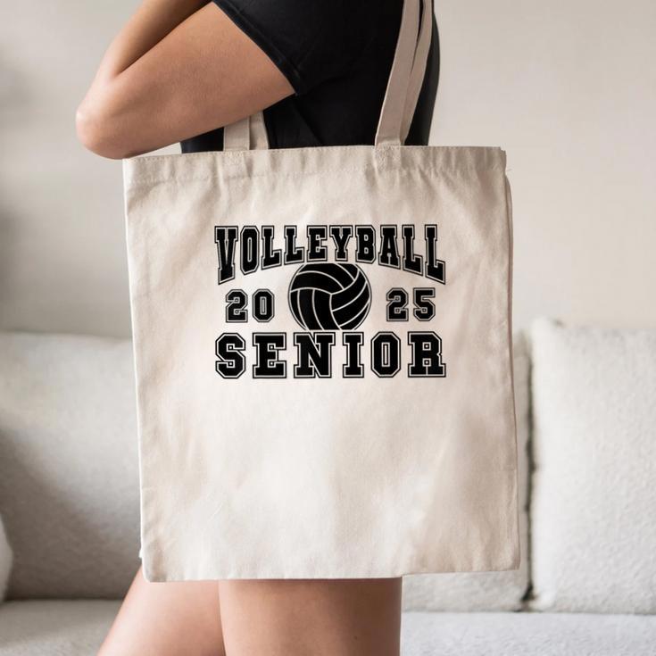 Volleyball Senior Night Volleyball Senior 2025 Graduation 28 Canvas Tote Bag