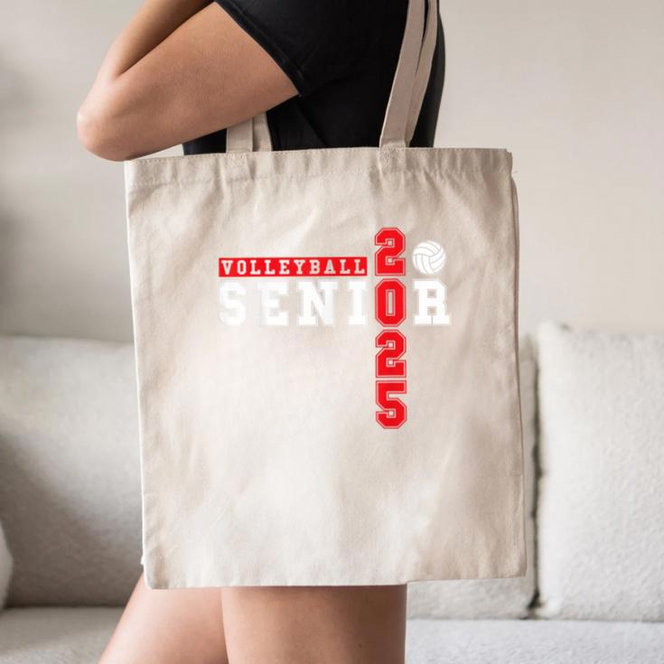 Volleyball Senior Night Volleyball Senior 2025 Graduation 5 Canvas Tote Bag