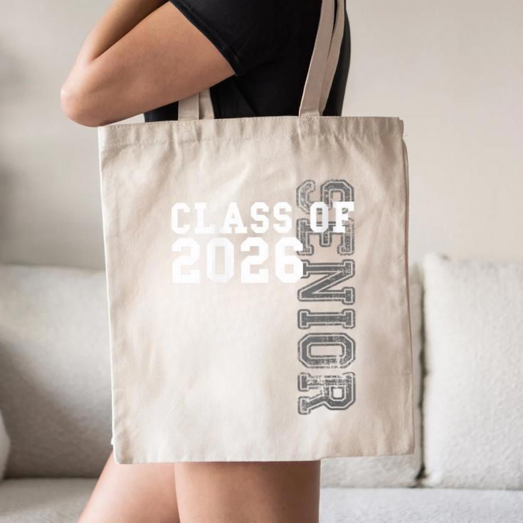 Women's Senior Class Of 2026 Graduation Year High School & College Canvas Tote Bag