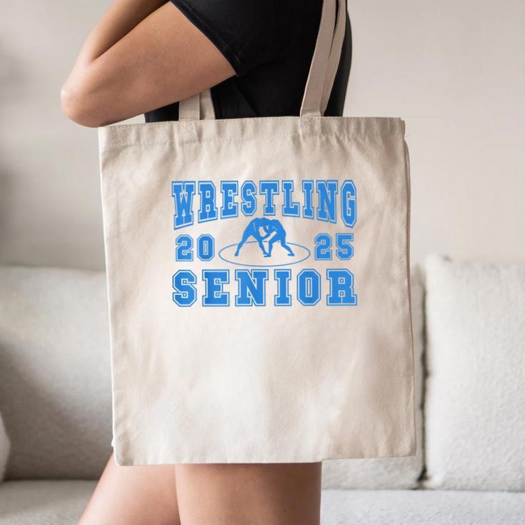 Wrestling Senior Night Wrestling Senior 2025 Graduation 44 Canvas Tote Bag