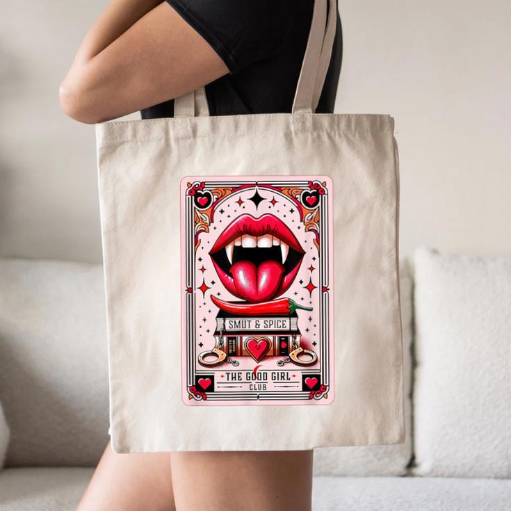 Yes Sir The Good-Girl The Good-Girl Tarot Card Smut Book Canvas Tote Bag
