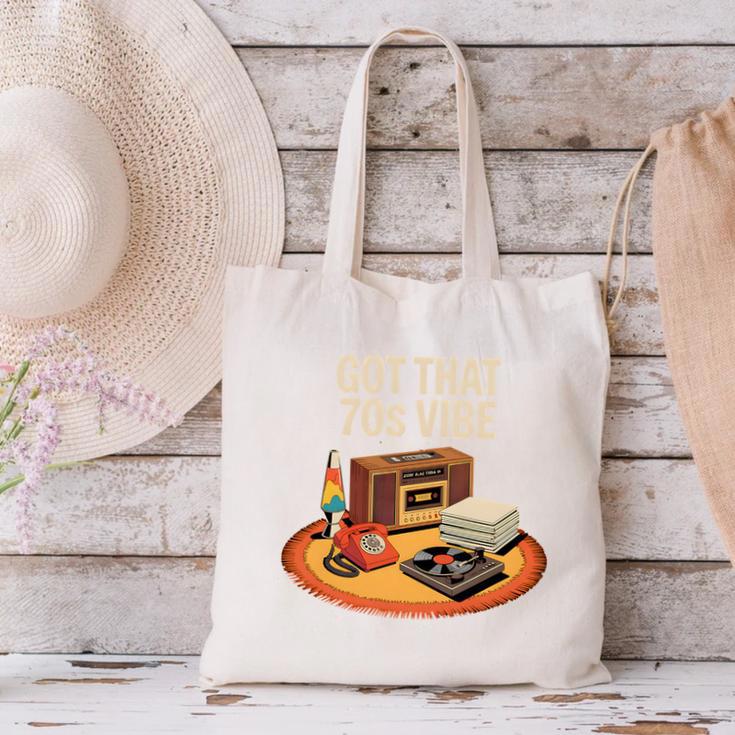 1970s 70s Reunion Nostalgia Memories Music School Grew Up Premium Tri-Blend Canvas Tote Bag