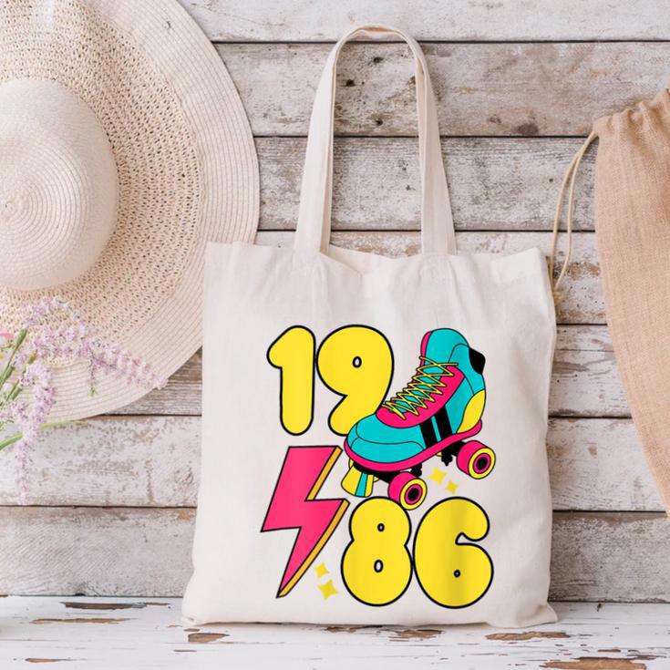 1986 Retro Raised In The 80s Old School Nostalgia Vibes Canvas Tote Bag