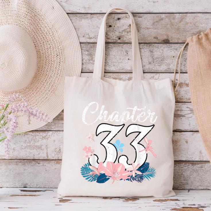 1988 Happy Birthday Chapter 33 Year Old Women Book Lover Canvas Tote Bag