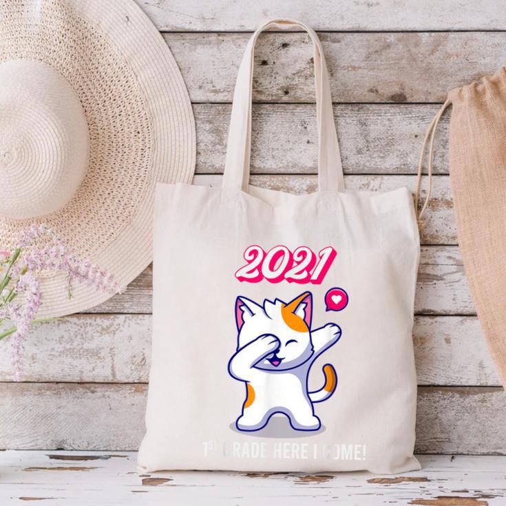 2021 Kindergarden Graduation Celebration Dapping Cat For Men Women Kids Canvas Tote Bag