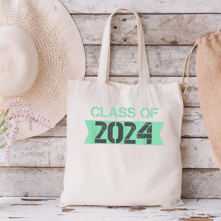 2024 Senior Class Graduation Shirt Graduate Canvas Tote Bag