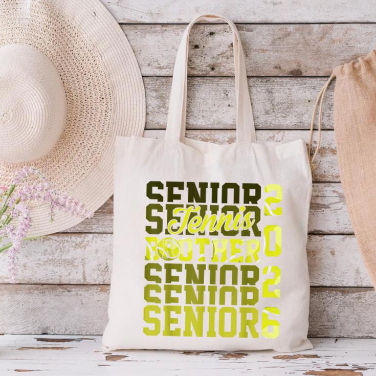 2026 Tennis Senior Brother Graduation Matching Family Canvas Tote Bag