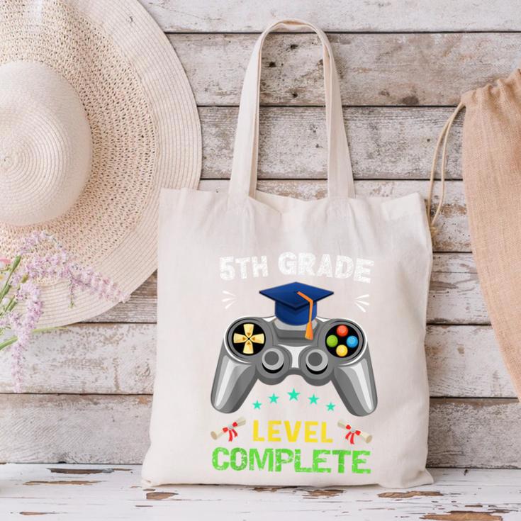 5th Grade Level Complete Gaming Graduation Class 2023 Gamer Canvas Tote Bag