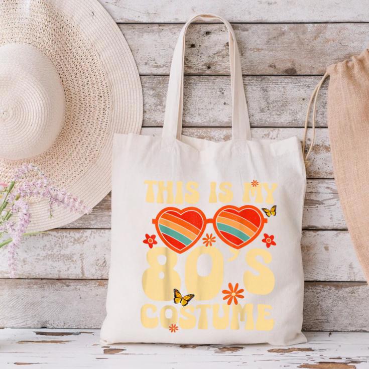 This Is My 80s Costume Vibes Nostalgia 1980s Vintage Fashion Canvas Tote Bag