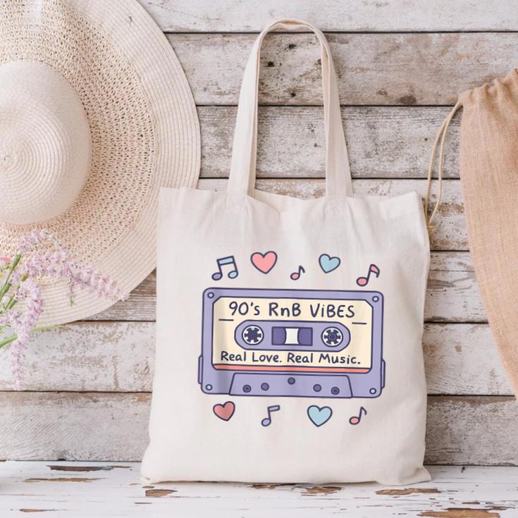 90s RNB Vibes Cassette – Retro Music Nostalgia RNB Cassette Canvas Tote Bag 90s RNB Vibes Cassette – Retro Music Nostalgia RNB Cassette Canvas Tote Bag
