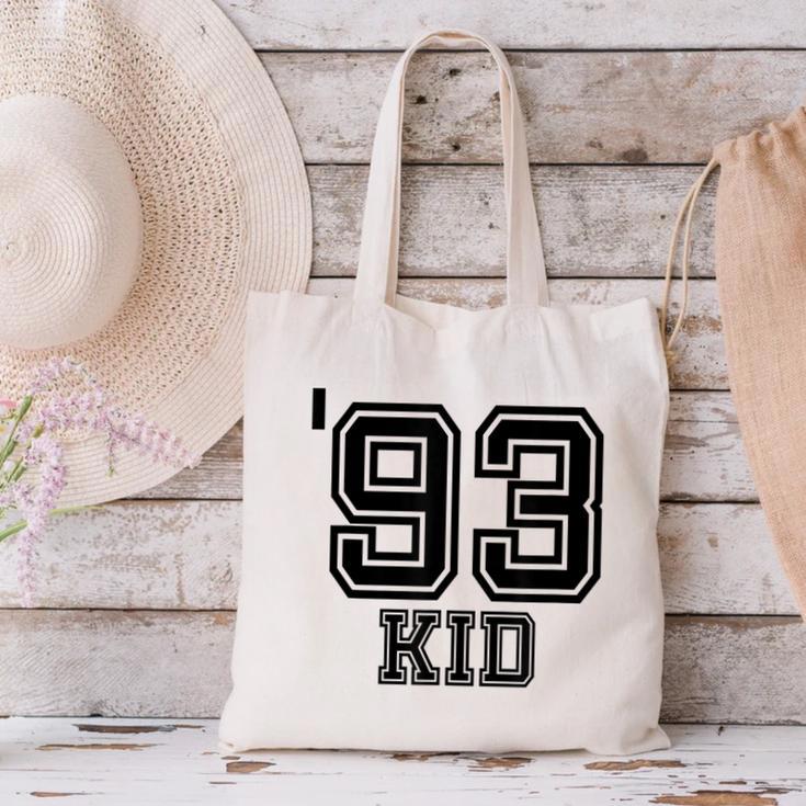 '93 Kid Perfect Vintage Retro Nostalgia Gear For Year 1993 Canvas Tote Bag