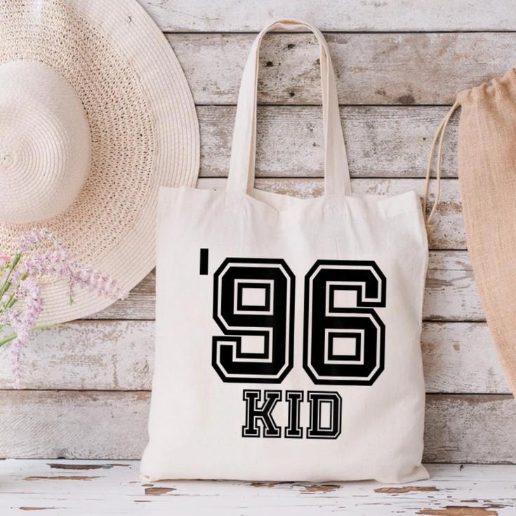'96 Kid Perfect Vintage Retro Nostalgia Gear For Year 1996 Canvas Tote Bag