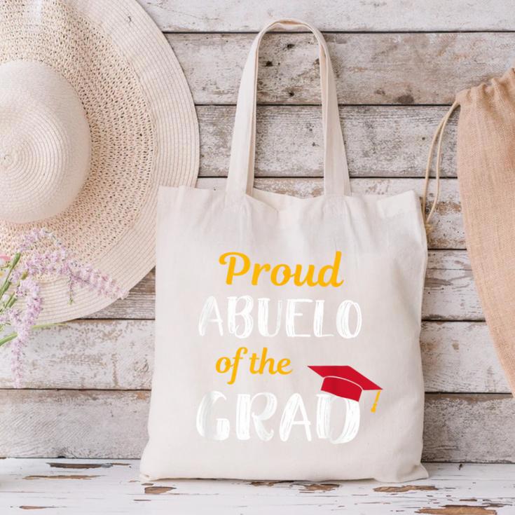 Abuelo Of Graduate Shirt Proud Grandpa Graduation Tee Canvas Tote Bag