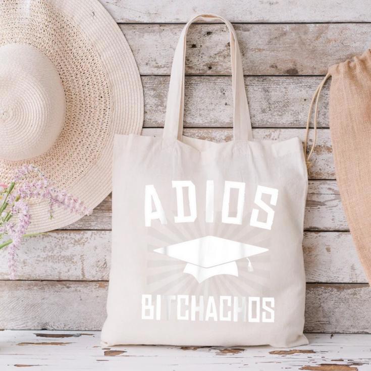 Adios Bitchachos Graduation Canvas Tote Bag