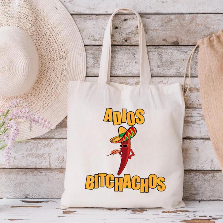 Adios Bitchachos Tee Cinco De Mayo Graduation Retirement Canvas Tote Bag