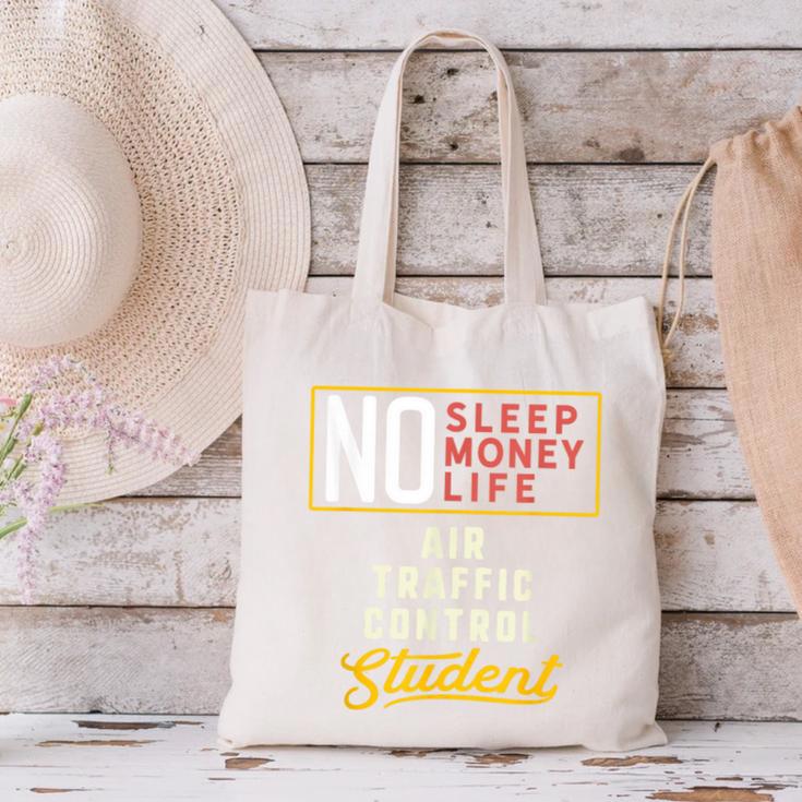 Air Traffic Control Major Student Shirt Graduation Canvas Tote Bag