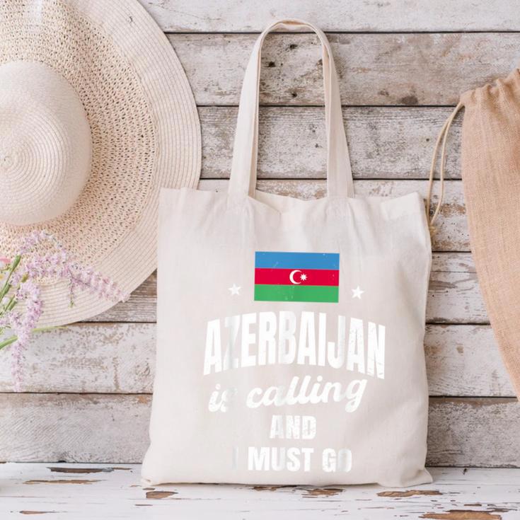 Azerbaijan Lover Saying Azeri Nostalgia Canvas Tote Bag