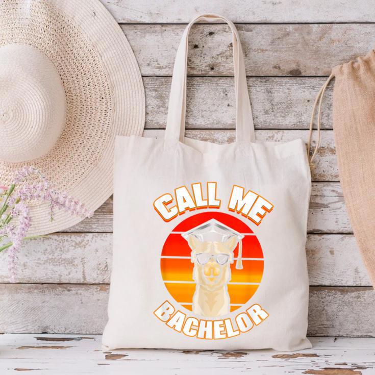 Bachelor Graduation For University Degree Party Llama Canvas Tote Bag
