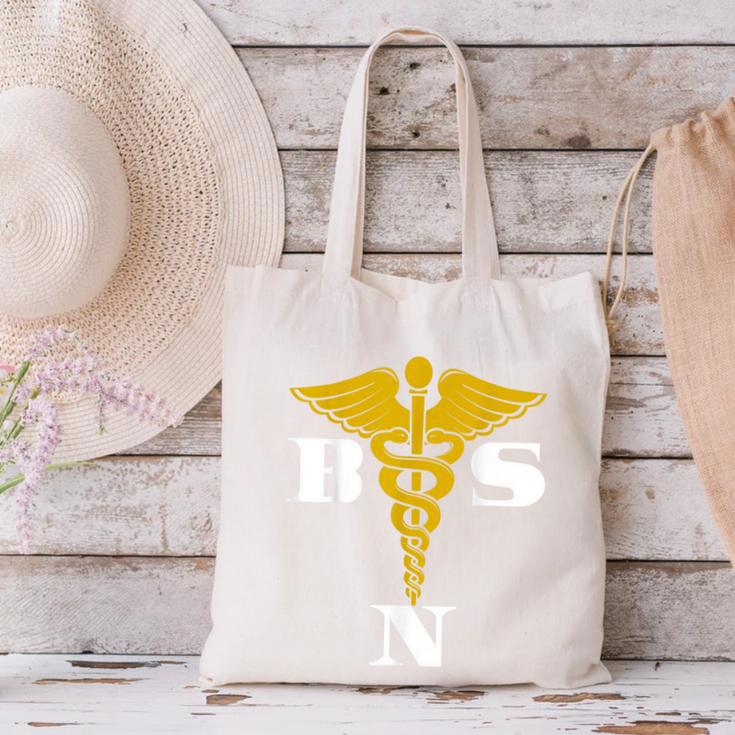 Bachelor Of Science Nursing Graduation Canvas Tote Bag
