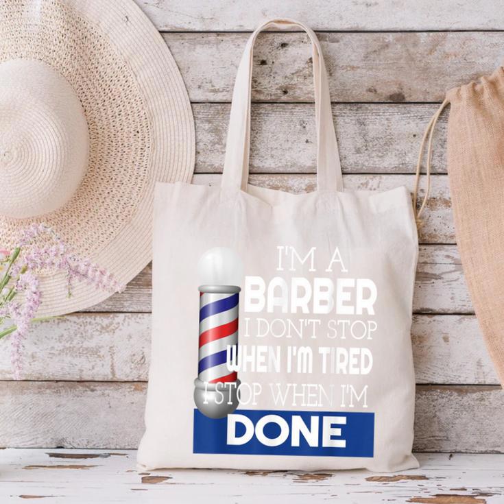 Barber Stylist Barber College Graduation Canvas Tote Bag