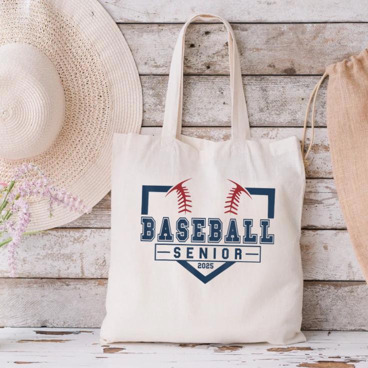 Baseball Senior Night Baseball Senior 2025 Graduation 50 Canvas Tote Bag