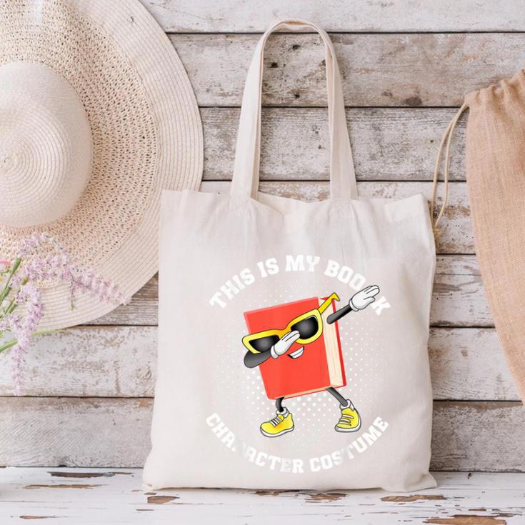 This Is My Book Character Costume- Dabbing Book Kids Canvas Tote Bag This Is My Book Character Costume- Dabbing Book Kids Canvas Tote Bag