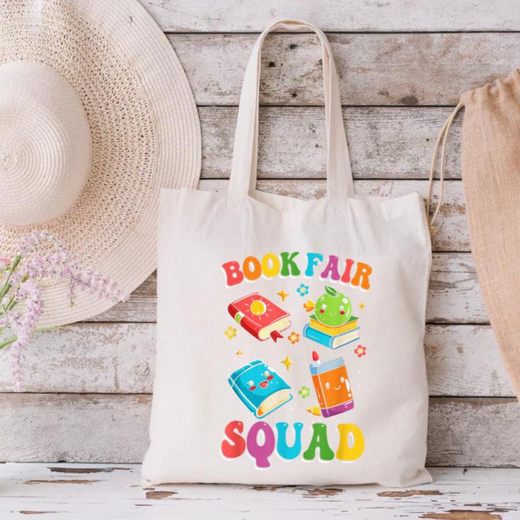 Book Fair Squad Canvas Tote Bag