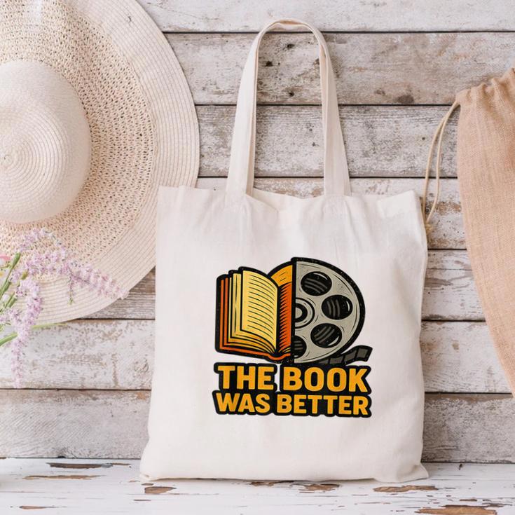 Book Love Scene The Book Was Better Bookworm Vibes Canvas Tote Bag Book Love Scene The Book Was Better Bookworm Vibes Canvas Tote Bag