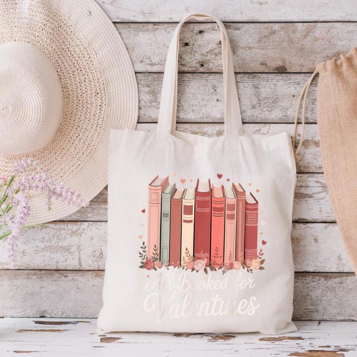 All Booked For Valentines Romantic Books Canvas Tote Bag