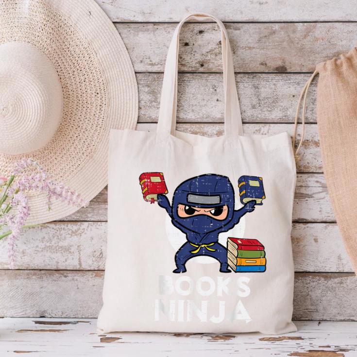Books Ninja Read Reading Librarian Book Toddler Boys Kids Canvas Tote Bag Books Ninja Read Reading Librarian Book Toddler Boys Kids Canvas Tote Bag