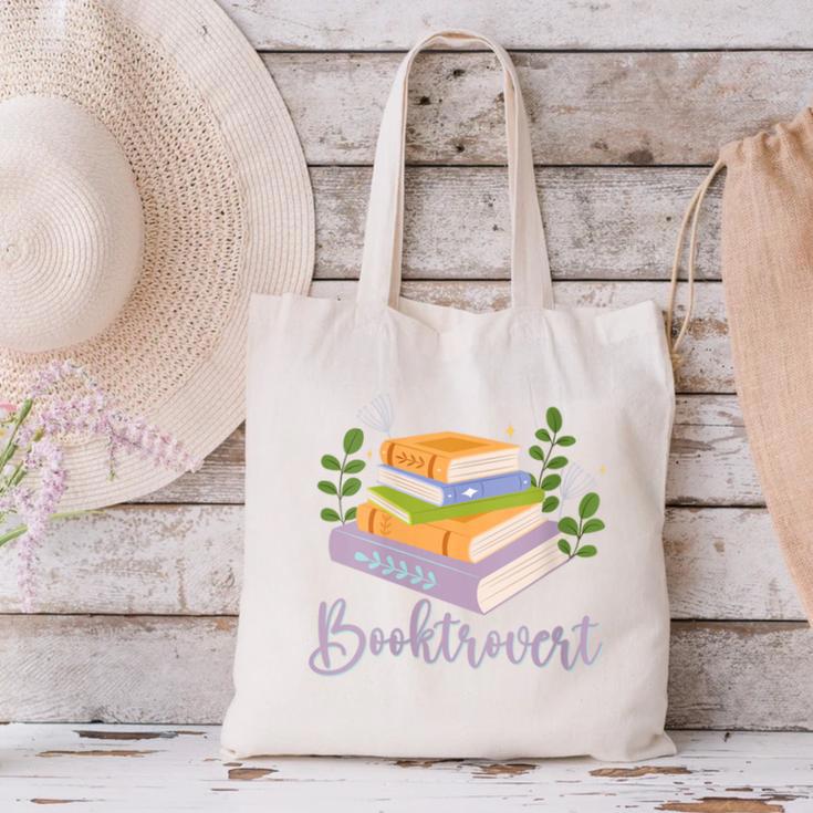 Booktrovert Bookworm Introvert Bibliophile Booktrovert Canvas Tote Bag Booktrovert Bookworm Introvert Bibliophile Booktrovert Canvas Tote Bag