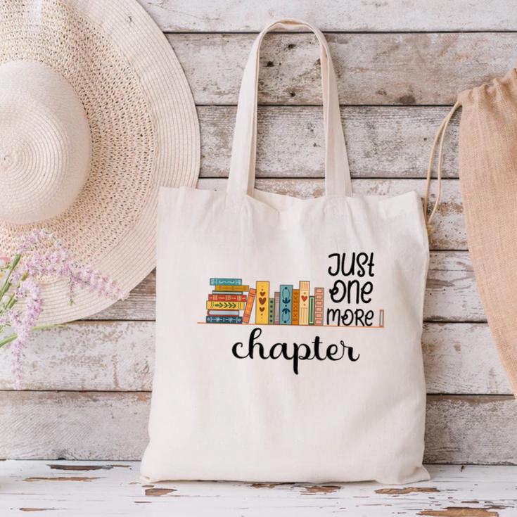 Bookworm Woman Reading Fiction Novels Library Book Store Canvas Tote Bag