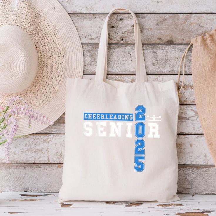 Cheerleading Senior Night Cheer Senior 2025 Graduation 23 Canvas Tote Bag