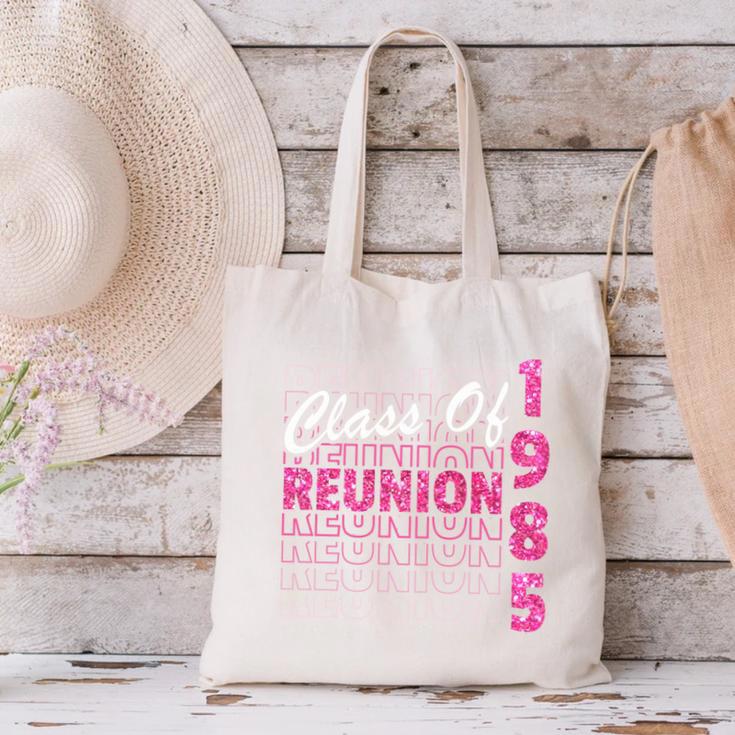 Class Of 1985 Reunion 85 Graduation Reunion 1985 Canvas Tote Bag
