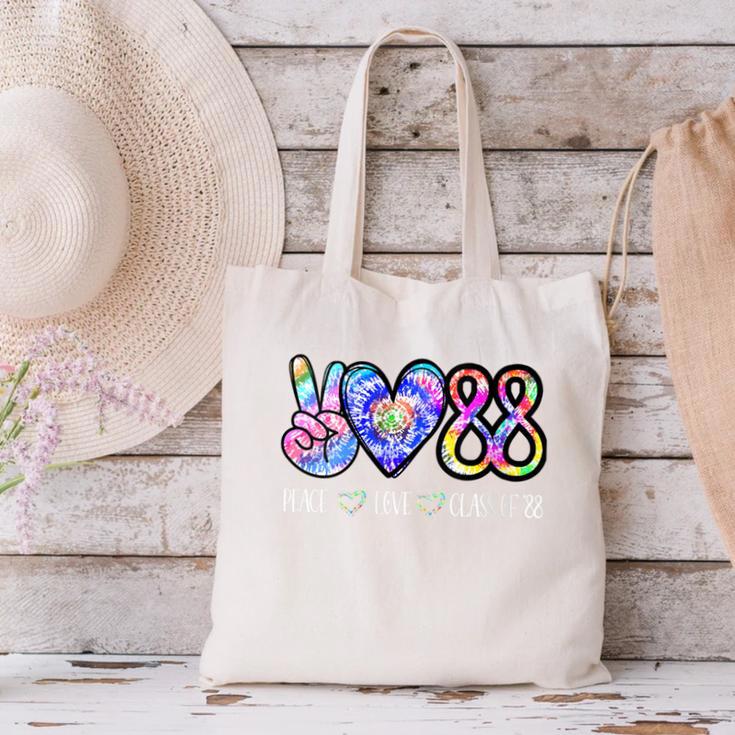 Class Of 1988 Shirt Tie Dye Senior Graduation Class Reunion Canvas Tote Bag