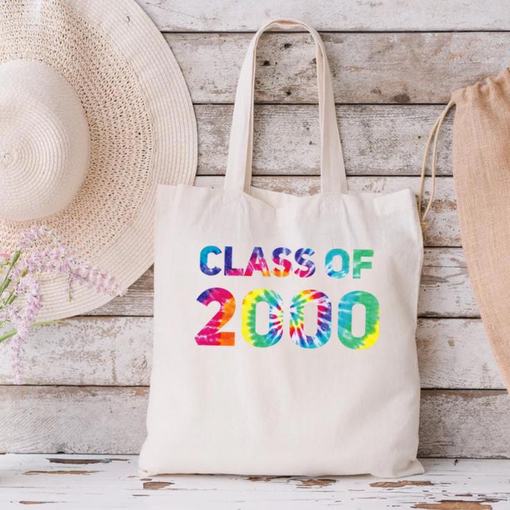 Class Of 2000 School Reunion College Highschool Graduation Premium Tri-Blend Canvas Tote Bag