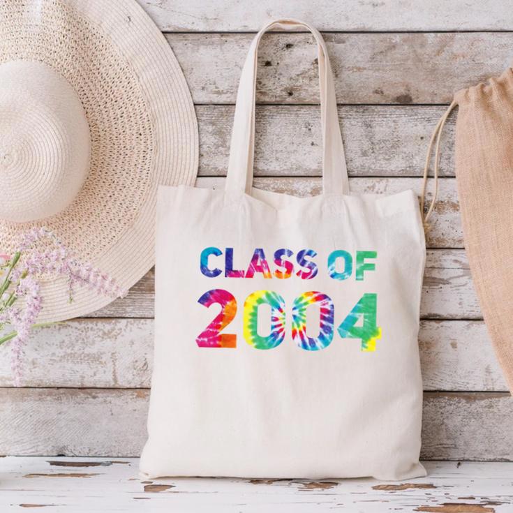 Class Of 2004 School Reunion College Highschool Graduation Canvas Tote Bag