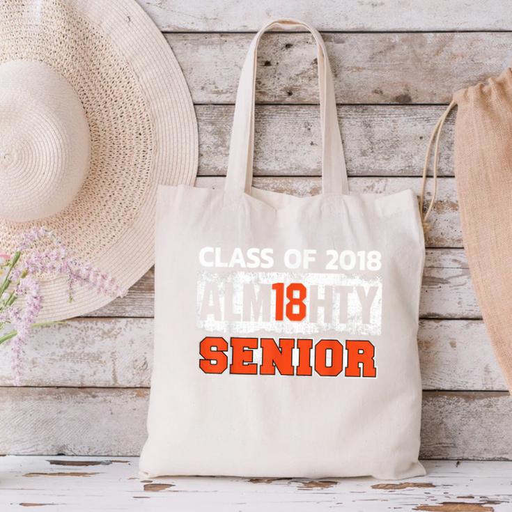 Class Of 2018 Alm18hty Senior 2018 Graduation T-Shirt Canvas Tote Bag