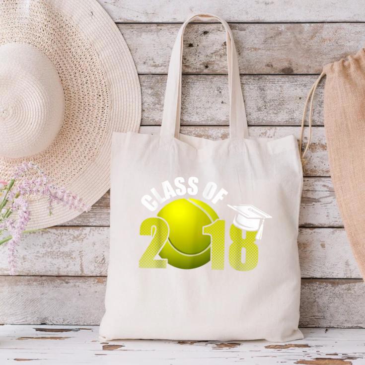 Class Of 2018 Shirts Graduation Senior Tennis Shirt Canvas Tote Bag