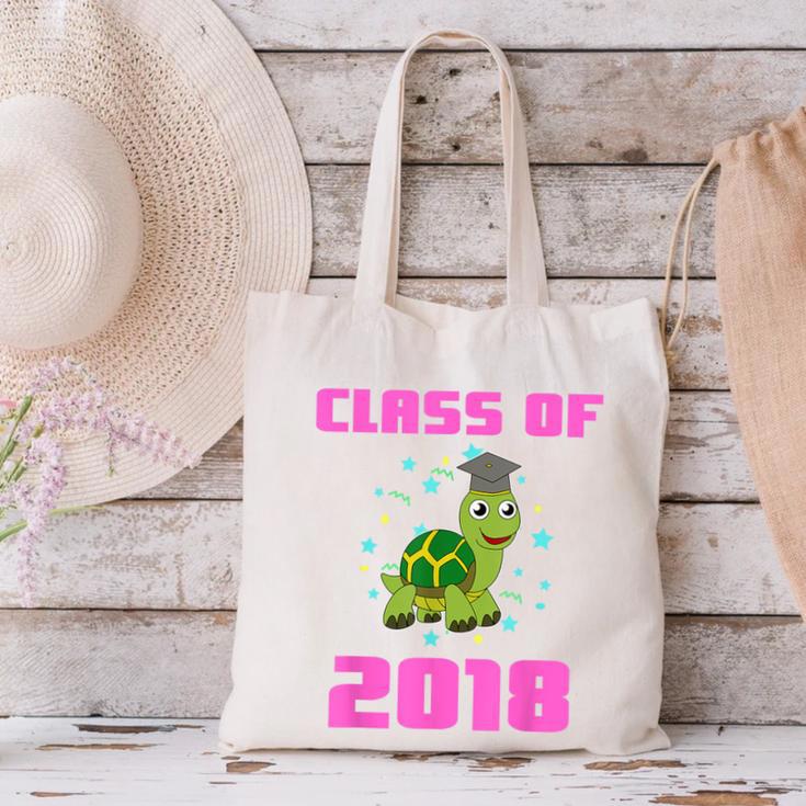 Class Of 2018 Turtle Shirt Graduation Kids Canvas Tote Bag