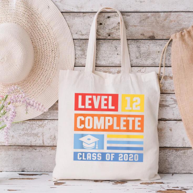 Class Of 2019 Senior High School Graduation Level 12th Grade Canvas Tote Bag