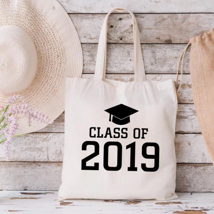 Class Of 2019 Shirt Graduation Gift Canvas Tote Bag