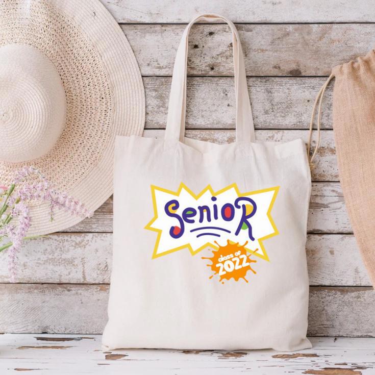 Class Of 2022 Senior Year 90's TV Style Graduation For Grad Canvas Tote Bag
