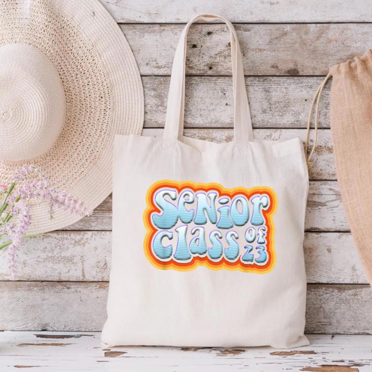 Class Of 2023 Graduating Senior Graduation Canvas Tote Bag
